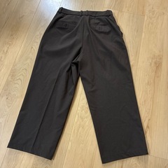 UNIQLO タックワイドパンツ　XLの画像