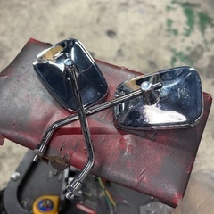 ■バイク用ミラー　M10 左右セットの画像