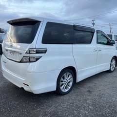 自社ローンあり　ヴェルファイア　車検2年付　平成21年式　走行13万キロ　修復歴なし　2400cc  7人乗りの画像