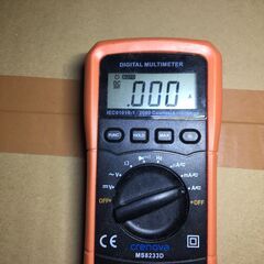 【郵送不可】Crenova　デジタルマルチメーター　MS8233Dの画像