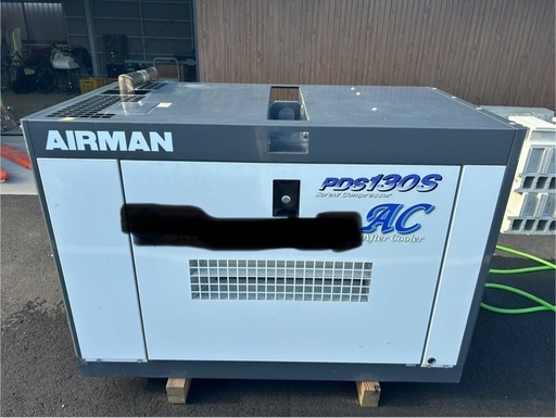 エンジンコンプレッサーpds130s ac