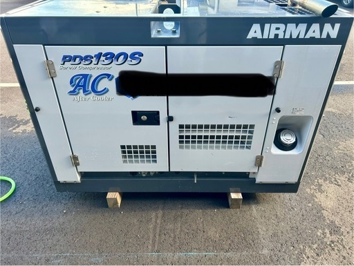 エンジンコンプレッサーpds130s ac