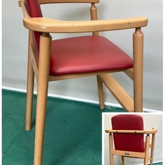 【中古】大阪引取限定　Oliver 赤いベビーチェア JOIFA 405【KNLK073】の画像