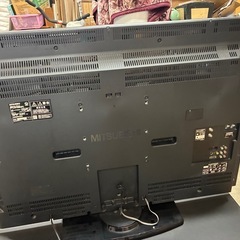 MITSUBISHI TV40インチ　スピーカー台、DVDレコーダー付きの画像