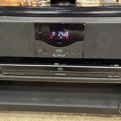 MITSUBISHI TV40インチ　スピーカー台、DVDレコーダー付きの画像