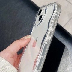 iPhoneケース　韓国　うねうね　ソフトケースの画像