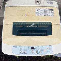 Haier 洗濯機の画像
