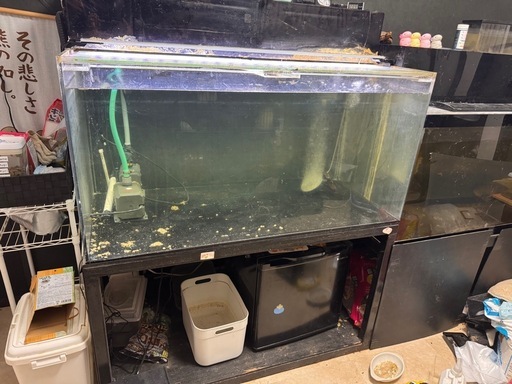 幅120センチ×奥行75センチ水槽セット