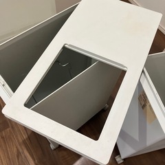 3set無印良品　蓋が選べるダストボックス　 の画像