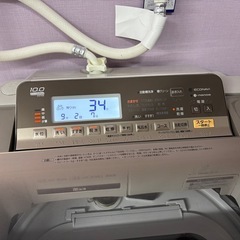 決まりました！Panasonic  2019年製　10kg　乾燥機能付き洗濯機の画像
