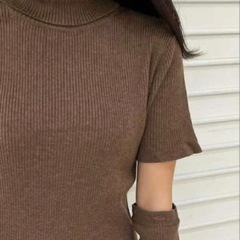 新品未使用　evrisニットワンピの画像