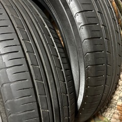 「2」155/65R14中古ヨコハマタイヤ2本の画像