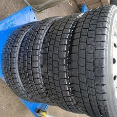 軽バンスタッドレスタイヤ4本セット145\80R12の画像