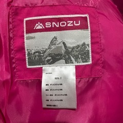 女の子用スキーウェア サイズ7 おまけ付きの画像