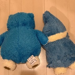 ☆新品☆ カビゴン&ゴンベ めちゃもふくっと くつろぎタイムぬいぐるみ    の画像