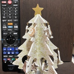 ホワイト🎄ミニ　ツリーの画像