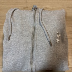 Spurs Mens Essential Zip Up Grey Hoodieの画像