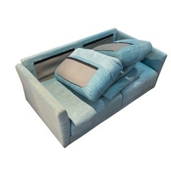 使用感あり　ソファ　2人掛け　布ソファ の画像