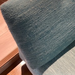 使用感あり　ソファ　2人掛け　布ソファ の画像