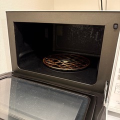 電子レンジ　オーブン機能付き　
シャープの画像
