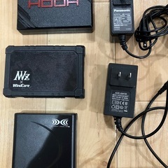 空調服用　ファン　バッテリー　ケーブル等の画像