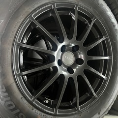 アウディ　ホイール付きスタッドレスの画像