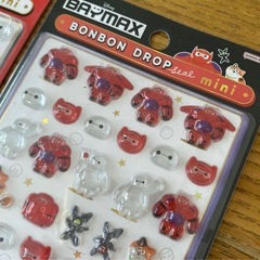 ベイマックス　ボンボンドロップシールminiの画像