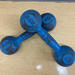 鉄アレー4.5キロ　　２個の画像