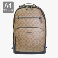 coach リックサック シグネチャー　キャンバスイーサンバックパックの画像