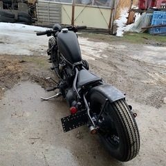 ドラッグスター400 フルカスタム　ブラットラインカスタムズの画像