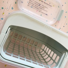 【条件あり無料】　レック　除菌ケース　哺乳瓶　消毒ケース　LEC 電子レンジ対応　保管ケースの画像