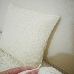 ニトリのクッション（4つ）の画像