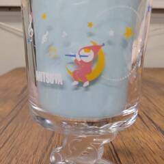 三ツ矢サイダー 昭和レトロ ノベルティグラス 2個セットの画像