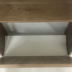 R2 アイリスオーヤマ ウッドペールストッカー WPS-630 北欧風 ゴミ箱収納ラック 分別ゴミ箱対応 ナチュラルウッド調 キッチン収納の画像