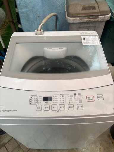 洗濯機　6kg-2020年