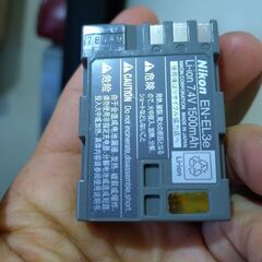 nikon en−el3e バッテリーの画像