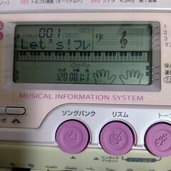 CASIO🎹電子ピアノ（６１鍵）✨光ナビゲーションの画像