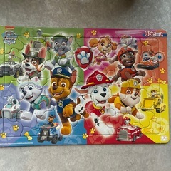 お引き取り決定しました！パズル　6個セット　子ども向け　アンパンマン　パウパトロールの画像