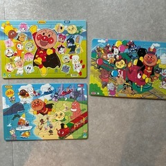 お引き取り決定しました！パズル　6個セット　子ども向け　アンパンマン　パウパトロールの画像