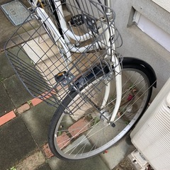 27インチ　ママチャリ自転車の画像