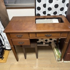 シンガー　ミシン台の画像