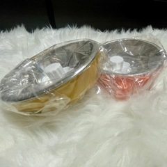 【新品】犬猫用取り付け型食器2皿の画像