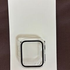 ELECOM Apple Watch Series 10 46mm マットガラスフルカバーケース Black 683 おまけ付きの画像