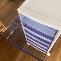 プラ　収納ケース【町田市再生家具】1225の画像