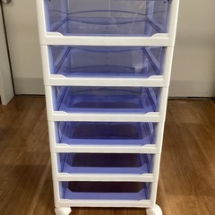 プラ　収納ケース【町田市再生家具】1225の画像