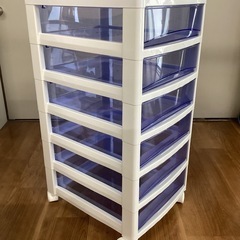 プラ　収納ケース【町田市再生家具】1225の画像