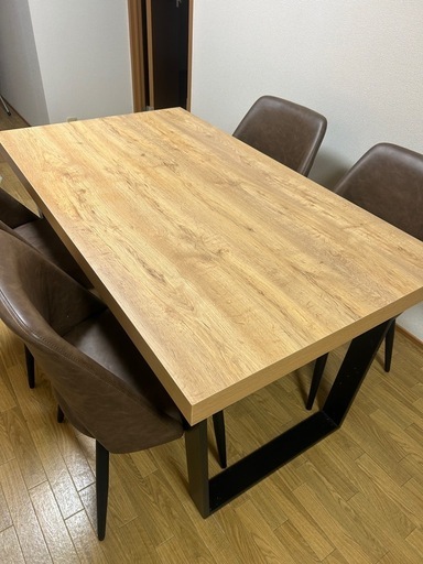 4人用ダイニングテーブルセット