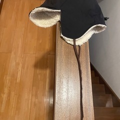 フライトキャップ裏起毛付き　の画像