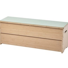 IKEA ダイリエン  ベンチ収納付き　の画像