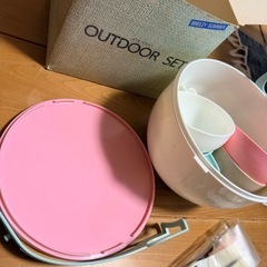 アウトドアセットの画像